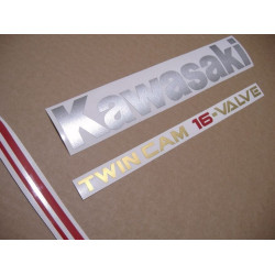 ADHESIVOS KIT KAWASAKI GPX-750R YEAR 1986 BLACK/GREY