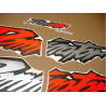 AUTOCOLLANT HONDA NX650 DOMINATOR 1997 ORANGE-GREY