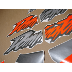 ADHESIVOS HONDA NX-650 DOMINATOR 1997 ORANGE-GREY