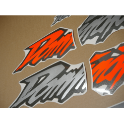 ADHESIVOS HONDA NX-650 DOMINATOR 1997 ORANGE-GREY