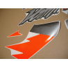 Stickers HONDA NX-650 DOMINATOR 1997 ORANGE-GREY