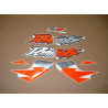 AUTOCOLLANT HONDA NX650 DOMINATOR 1997 ORANGE-GREY