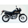 Stickers HONDA NX-650 DOMINATOR YEAR 2002 BLACK