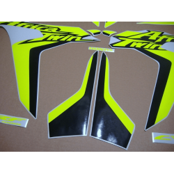 STICKER SET HONDA AFRICA TWIN YEAR 2015-2019 NEON YELLOW