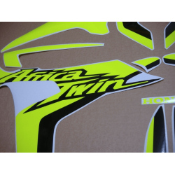 STICKER SET HONDA AFRICA TWIN YEAR 2015-2019 NEON YELLOW