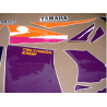 AUTOCOLLANT YAMAHA YZF-750R YEAR 1993 GREEN PURPLE ORANGE