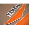 AUTOCOLLANT YAMAHA YZF-750R YEAR 1993 GREEN PURPLE ORANGE