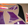 AUTOCOLLANT YAMAHA YZF-750R YEAR 1993 GREEN PURPLE ORANGE