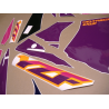 AUTOCOLLANT YAMAHA YZF-750R YEAR 1993 GREEN PURPLE ORANGE