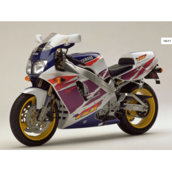 ADHESIVOS YAMAHA YZF-750R YEAR 1994 WHITE PURPLE
