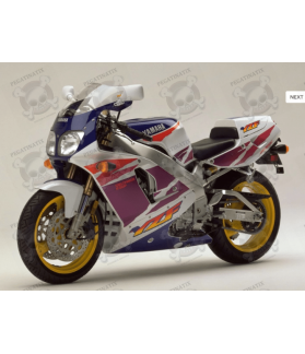 Stickers YAMAHA YZF-750R GENESIS YEAR 1994 WHITE PURPLE (Compatible Product)