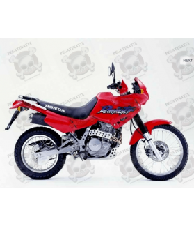 Stickers HONDA NX-650 DOMINATOR YEAR 2001 RED (Compatible Product)