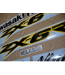 STICKER SET KAWASAKI ZX-6R YEAR 2002 YELLOW