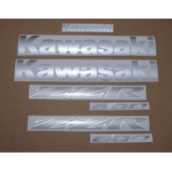 DECALS KAWASAKI ZX-6R YEAR 2006 BLACK