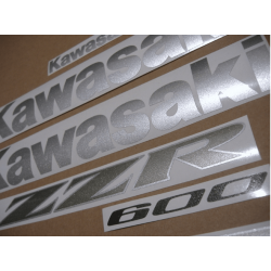 AUTOCOLLANT KAWASAKI ZZR-600 YEAR 2005 BLACK
