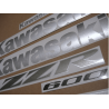 AUTOCOLLANT KAWASAKI ZZR-600 YEAR 2005 BLACK