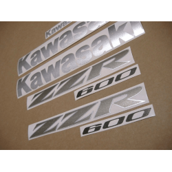 DECALS KAWASAKI ZZR-600 YEAR 2005 BLACK