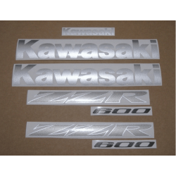 DECALS KAWASAKI ZZR-600 YEAR 2005 BLACK