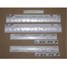 AUFKLEBER KAWASAKI ZZR-600 YEAR 2005 BLACK