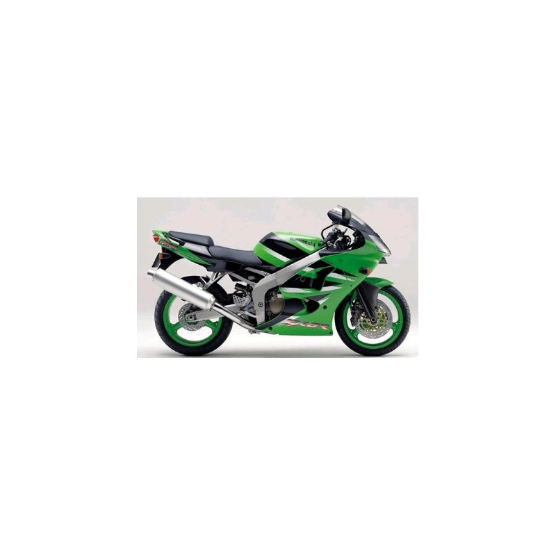 DECALS KAWASAKI ZX-6R YEAR 2001 GREEN