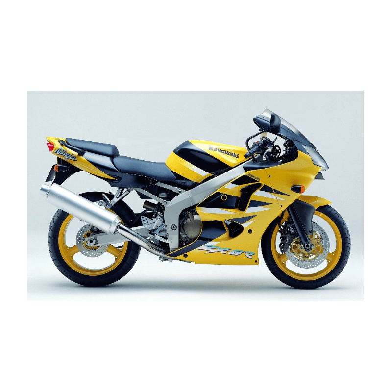 ADHESIVOS KAWASAKI ZX-6R AÑO 2001 AMARILLO