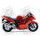 STICKERS Honda CBR-1100XX YEAR 1999 RED (Compatible Product)