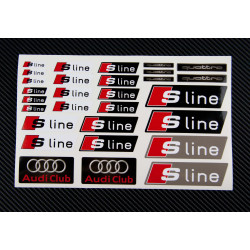 ADESIVI AUDI S-LINE