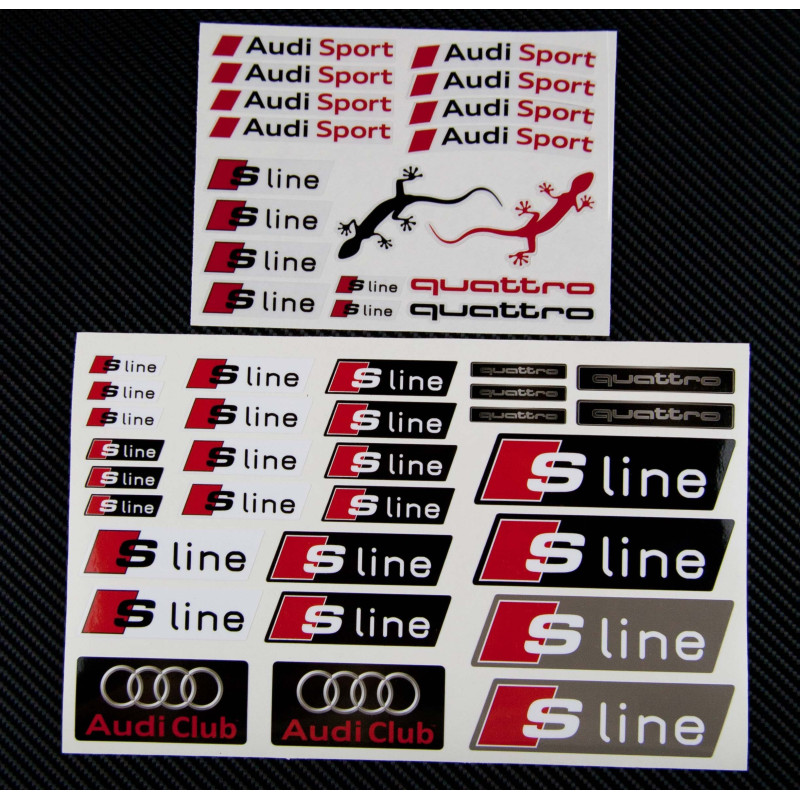 AUFKLEBER AUDI S-LINE