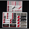 AUTOCOLLANT AUDI S-LINE