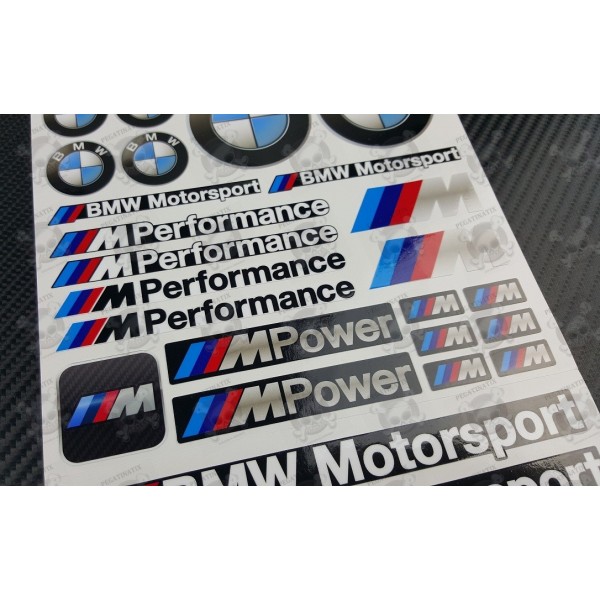 Bmw M Performance Motorsport Aufkleber Aufkleber