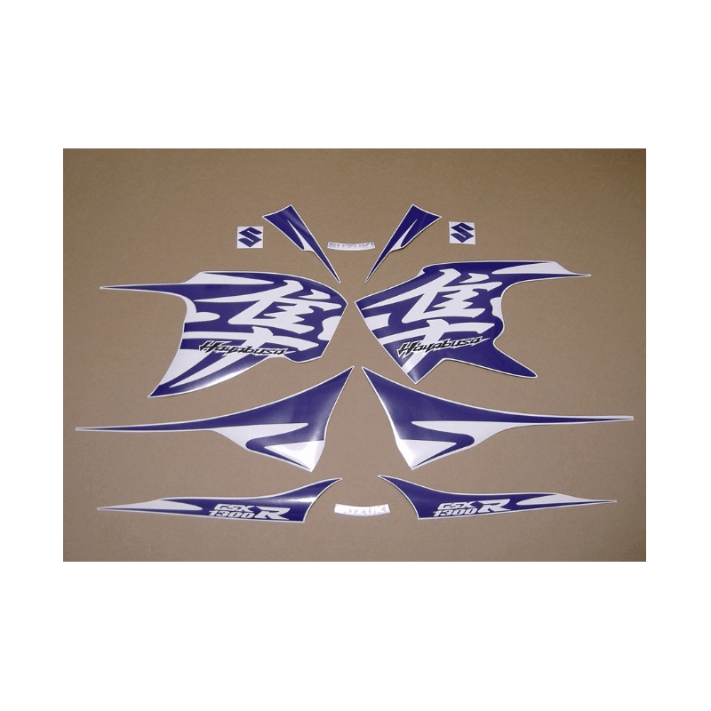 Decals HAYABUSA CUSTOM PURPLE  YEAR 2010-2011