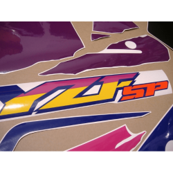 Stickers YAMAHA YZF-750SP YEAR 1994 WHITE PURPLE