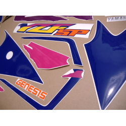 Stickers YAMAHA YZF-750SP YEAR 1994 WHITE PURPLE