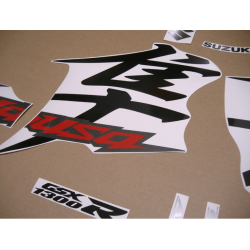 Adhesivo HAYABUSA CUSTOM RED YEAR 2020