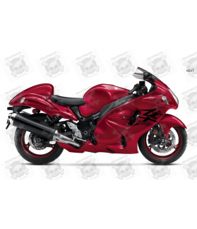 Decals HAYABUSA CUSTOM RED YEAR 2020 (Compatible Product)