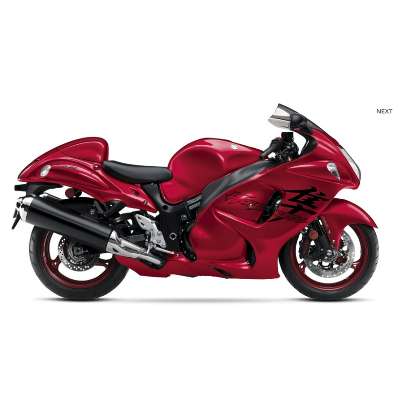 Adhesivo HAYABUSA CUSTOM RED YEAR 2020