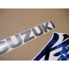 Decals HAYABUSA BLUE SILVER YEAR 2020