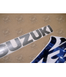 Autocollant SUZUKI HAYABUSA BLUE SILVER YEAR 2020