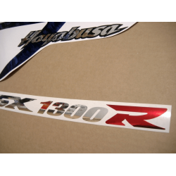 Autocollant SUZUKI HAYABUSA BLUE SILVER YEAR 2020