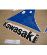 AUFKLEBER KAWASAKI ZXR-750 NINJA 1991 GREEN WHITE BLUE VERSION USA