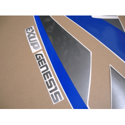 Stickers decals Yamaha FZR 1000 Year 1990 black/grey