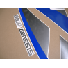 Stickers decals Yamaha FZR 1000 Year 1990 black/grey
