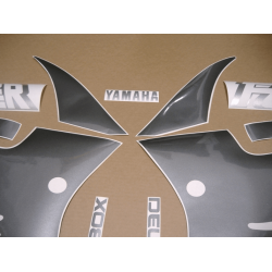 Stickers decals Yamaha FZR 1000 Year 1990 black/grey