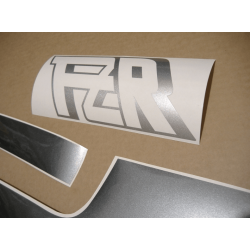 Stickers decals Yamaha FZR 1000 Year 1990 black/grey