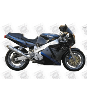 Stickers decals Yamaha FZR 1000 Year 1990 black/grey (Compatible Product)