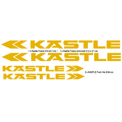 Adesivos decals bike Kastle