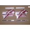 Autocollant SUZUKI HAYABUSA 1999 RED BLACK