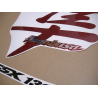 Decals SUZUKI HAYABUSA 1999 RED BLACK