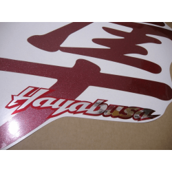 Decals SUZUKI HAYABUSA 1999 RED BLACK