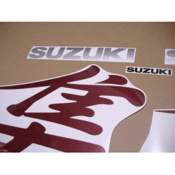 Adesivi SUZUKI HAYABUSA 1999 RED RED BLACK